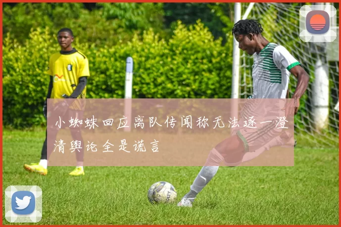 小蜘蛛回应离队传闻称无法逐一澄清舆论全是谎言