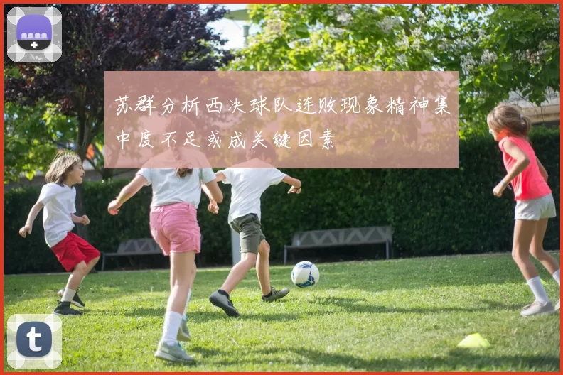 苏群分析西决球队连败现象精神集中度不足或成关键因素